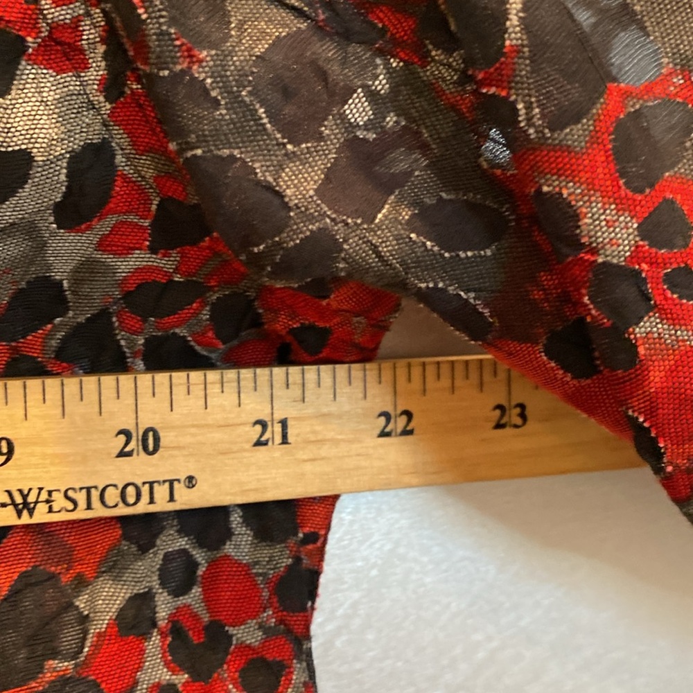 Ruby Rd. Women's Stylish Red And Black Leopard Pr… - image 4